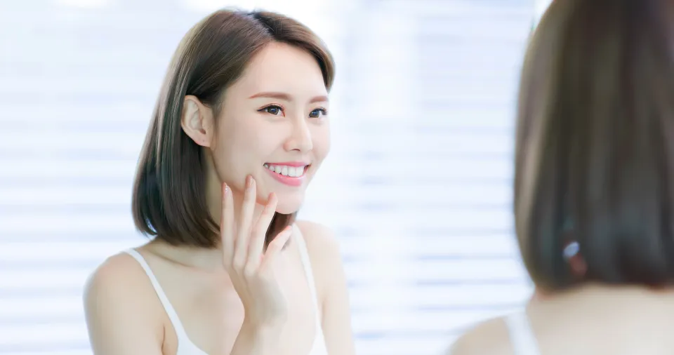 collagen facial before after