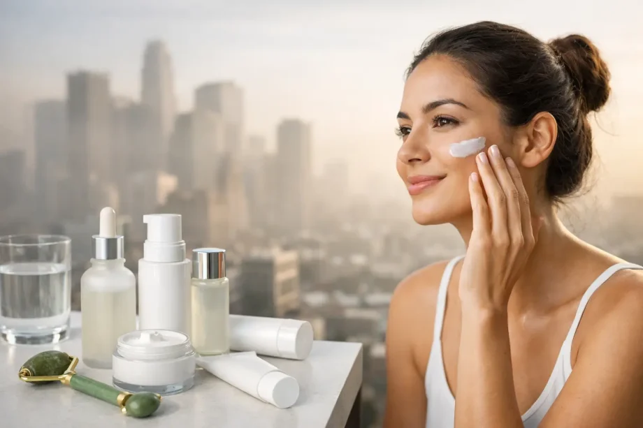 A Daily Skincare Routine for Pollution Exposure